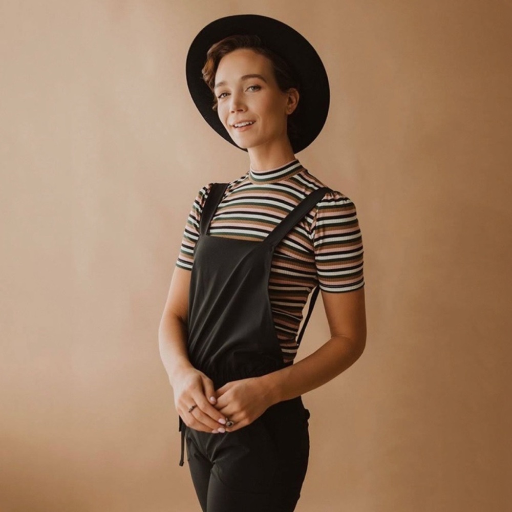 Albion Overalls Jumpsuit - XXS - Black